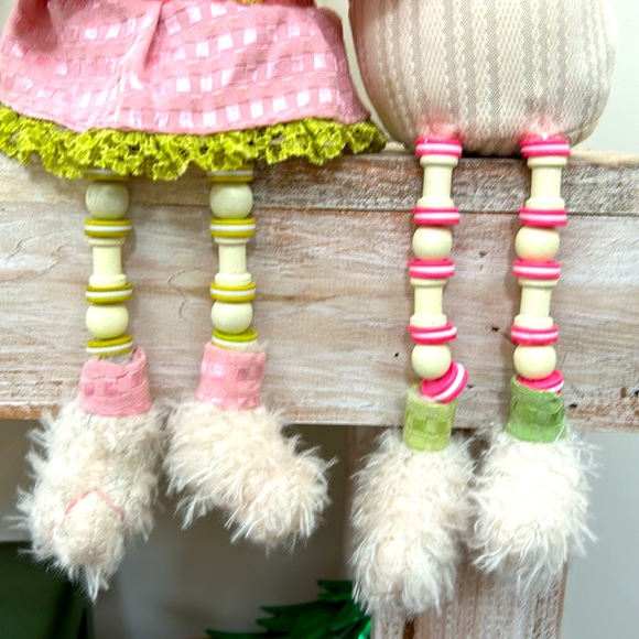 Bunnies Sitting on a Ledge - Picture 4 of 8